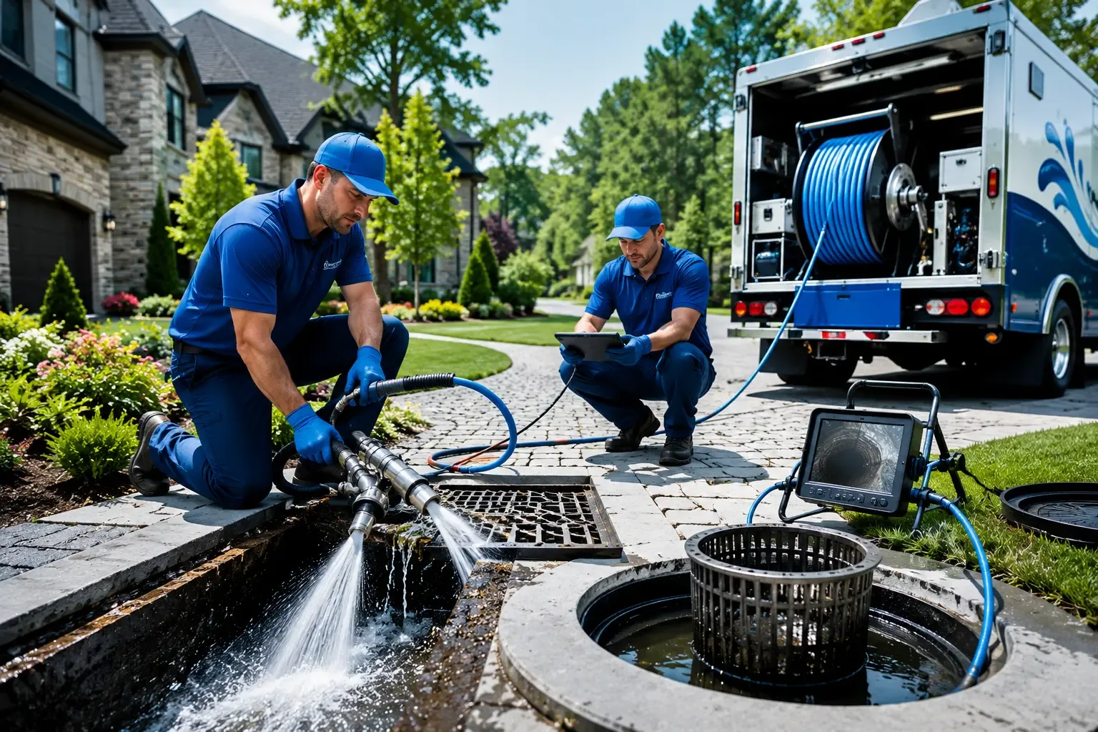 Local outdoor drain cleaning professionals in Brantwood, WI